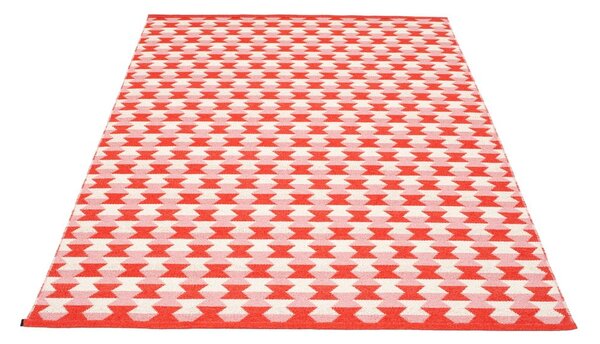 Червен килим за открито и закрито 180x275 cm Dana Coral – Pappelina