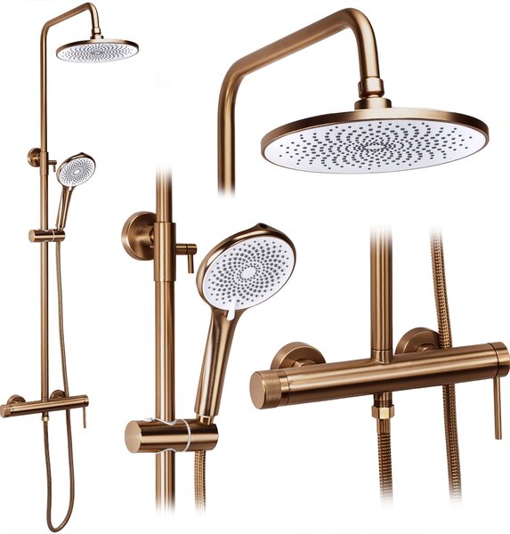 Комплект за душ Rea Foss Clif Brush Copper