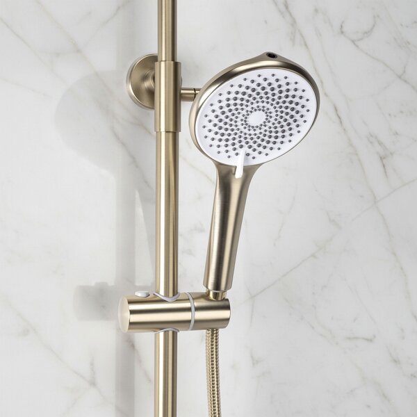 Комплект за душ Rea Foss Clif Brush Gold