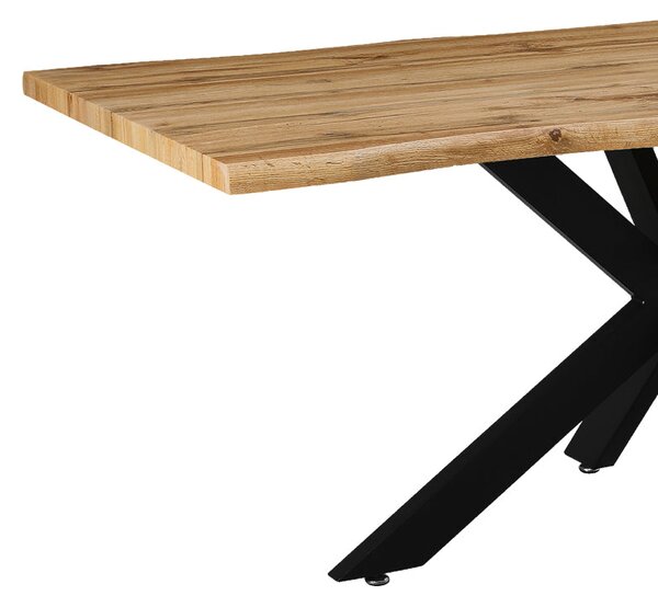 Маса трапезна GILMAN MDF в цвят sonoma-black 180x90x75см