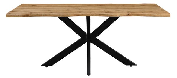 Маса трапезна GILMAN MDF в цвят sonoma-black 180x90x75см