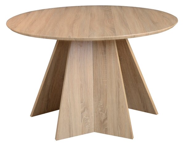 Трапезна маса BIBBLE mdf в естествен нюанс d120x76см