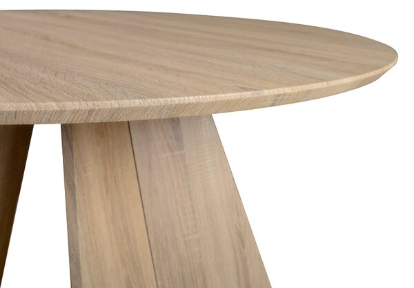 Трапезна маса BIBBLE mdf в естествен нюанс d120x76см