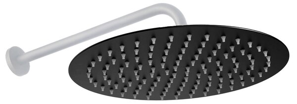 Дъждов душ Rea Black Matt 25cm