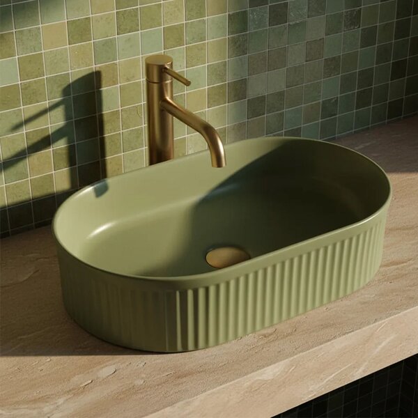 Умивалник за плот Rea Vanda Pistachio Matt
