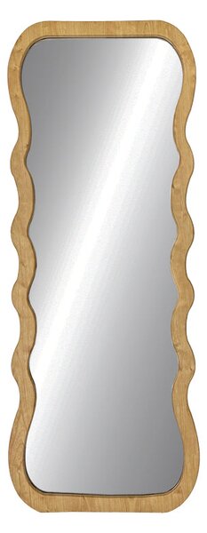Огледало ZERBON от mdf в естествен цвят 60x1.5x155см