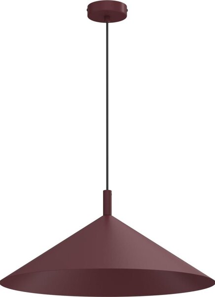 Полилей на кабел ANEGA 1xGX53/15W/230V Ø 50 см бордо