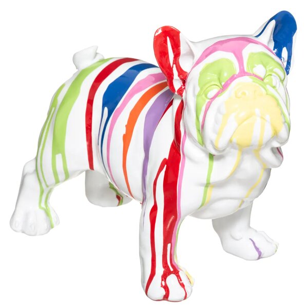 Декоративна фигура atmosphera Chance, Смола, Бял, 26.5 cm
