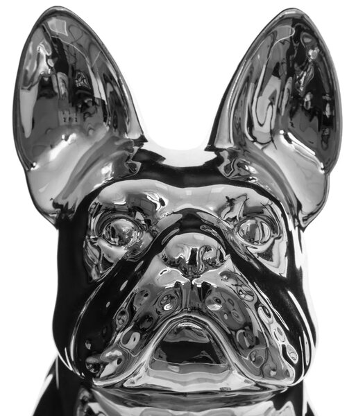 Декоративна фигура atmosphera Eden, Керамика Сребро, 22 cm