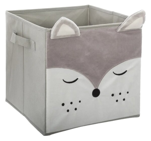 Детска кутия за съхранение atmosphera Fox, 29x29 см