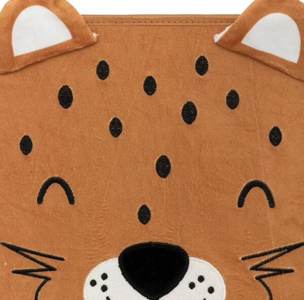 Детска кутия за съхранение atmosphera Leopard, 29x29 см