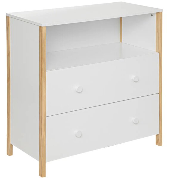 Детски скрин Аtmosphera Kima, MDF, Бял