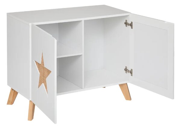 Детски шкаф Аtmosphera Star, Бял