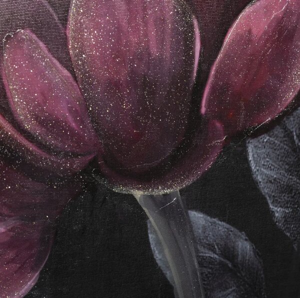 Картина atmosphera Black Flower, 58x58 cm