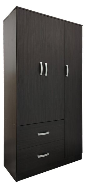 Гардероб с 5 врати, Athos V25, венге, 170x42x240 см