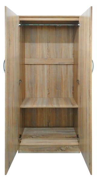 Шкаф с 4 врати, Athos I V1, дъб, 160x42x180 см