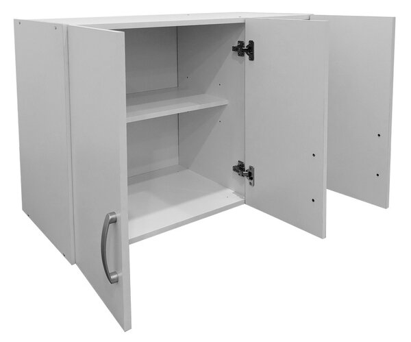 Висящ шкаф с 2 врати Lego White 90x41.5x60 cm