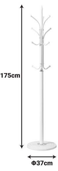 Детско легло Keleste White 37x37x175 cm