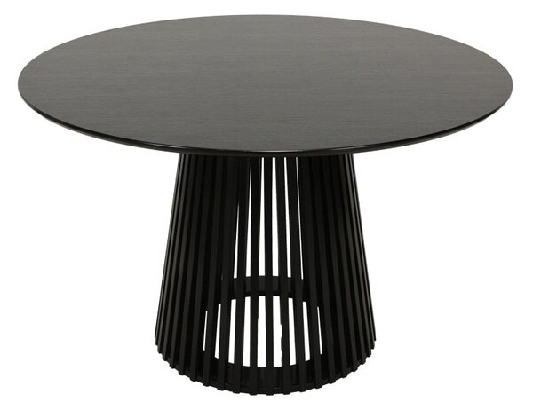Трапезна маса DOMINIC mdf в черен цвят d120x75см