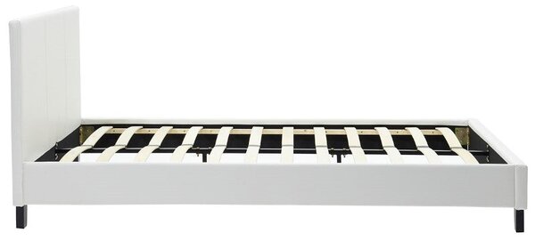 Двойно легло NEVIL PU бял мат 150x200