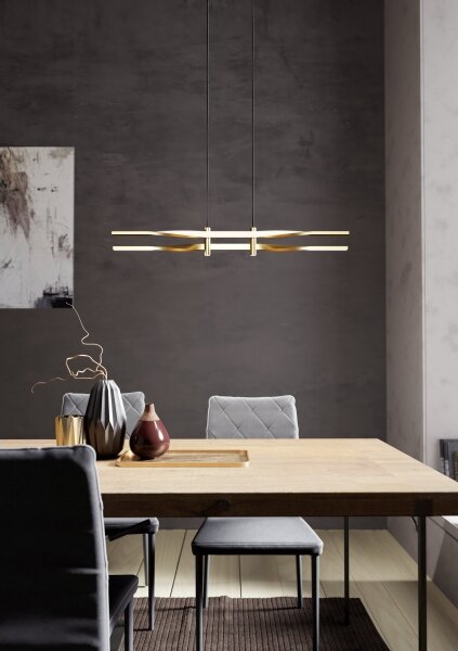 Eglo 901226 - LED полилей на кабел COLMEAL LED/21W/230V златен
