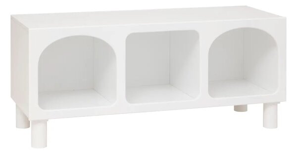 Детски скрин atmosphera Tara, 3 отделения, MDF, Бял