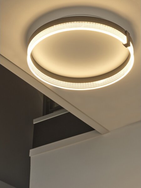 Osram - LED таванно осветително тяло DECOR CIRCLE LED/25W/230V Ø 40 см черно/бяло