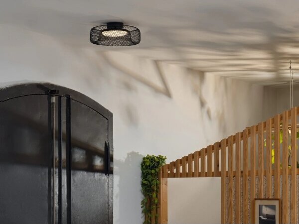 Osram - LED плафон DECOR MESH LED/18,5W/230V Ø 30 см черен