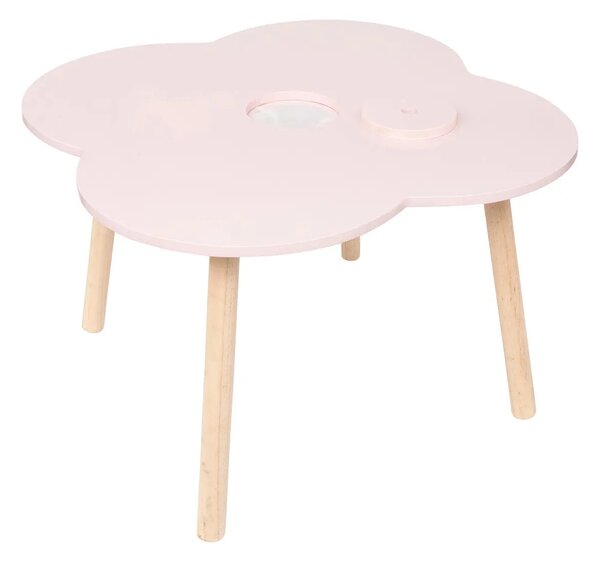 Детска маса atmosphera Flower, MDF, Розов