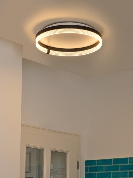 Osram - LED таванно осветително тяло DECOR CIRCLE LED/32W/230V Ø 50 см черно/бяло