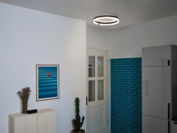Osram - LED таванно осветително тяло DECOR CIRCLE LED/32W/230V Ø 50 см черно/бяло