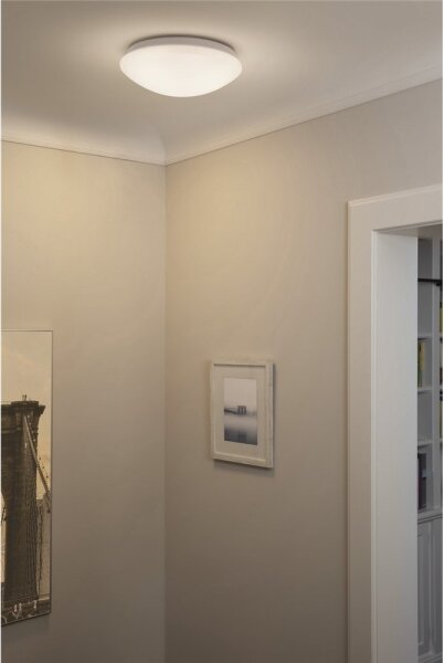 Osram - Таванно осветително тяло CEILING ESSENTIAL 2xE27/25W/230V, диаметър 35 см, бяло