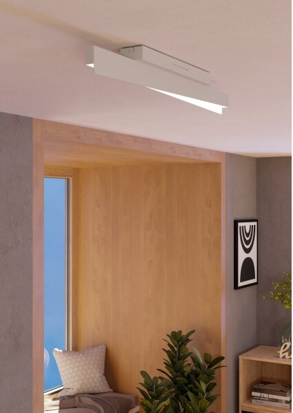 Eglo 901832 -LED RGBW Димируемо таванно осветително тяло BOLOGNANO-Z LED/13W/230V сиво