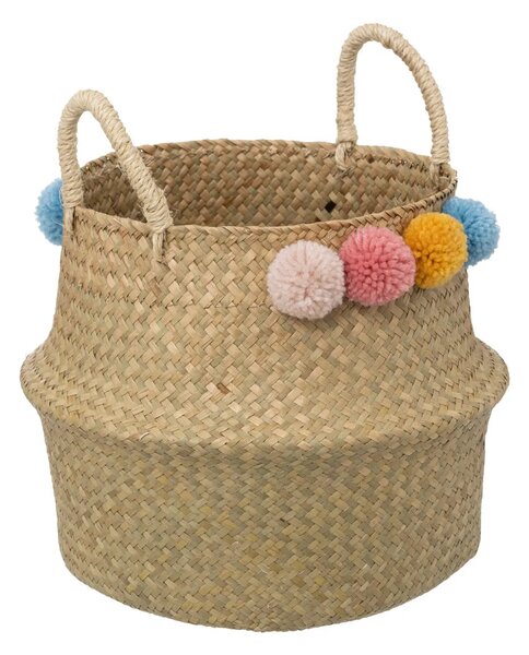 Детска кошница за съхранение atmosphera Pompom, 33cm