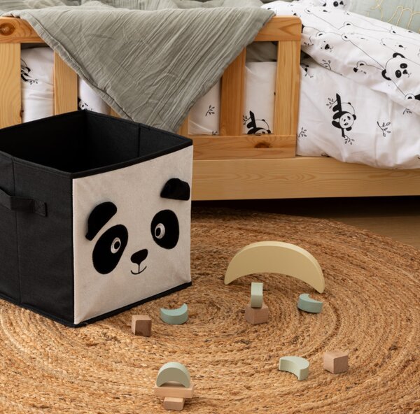 Детска кутия за съхранение Panda, 29x29 см