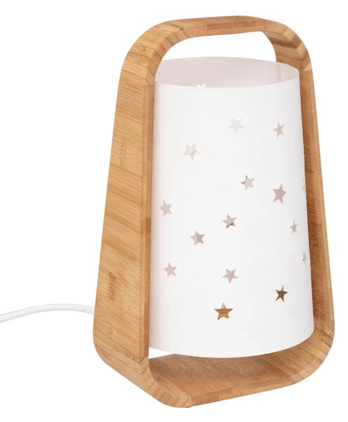 Детска нощна лампа atmosphera Stars, Бамбук, 27 cm