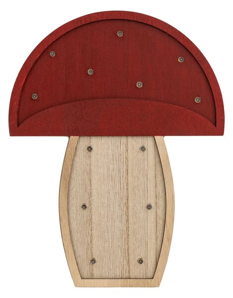Детска нощна лампа с батерии atmosphera Mushroom 18x23cm, MDF