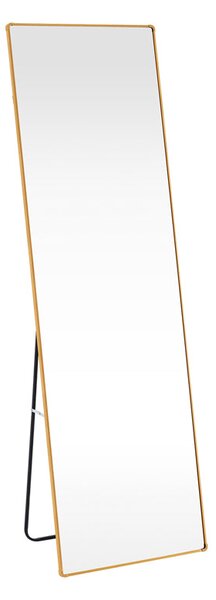 Огледало MOIRA златисто, алуминиево, 50x28x160 см