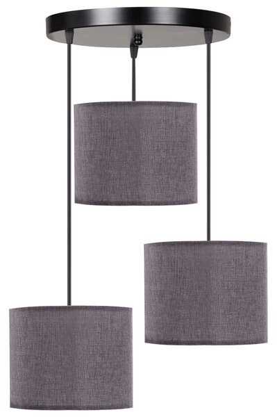 Таванна лампа Азалиа сив цвят 19x15x80см