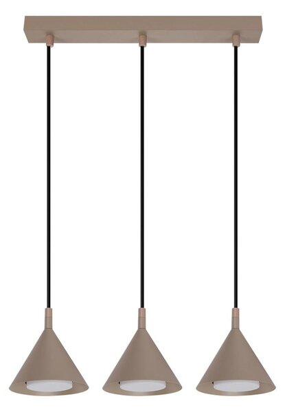 Brilagi - Подвесен полилей на кабел CONE TRIPLE 3xGX53/15W/230V бежов