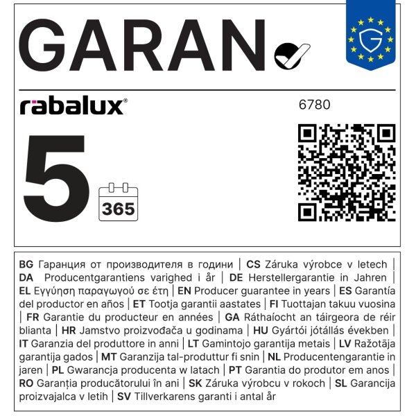 Rabalux 6780 - LED Настолна лампа BERRY LED/4,5W/230V