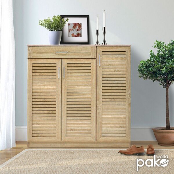 Шкаф за обувки Сантé за 30 чифта Сонома 120x37x123 см