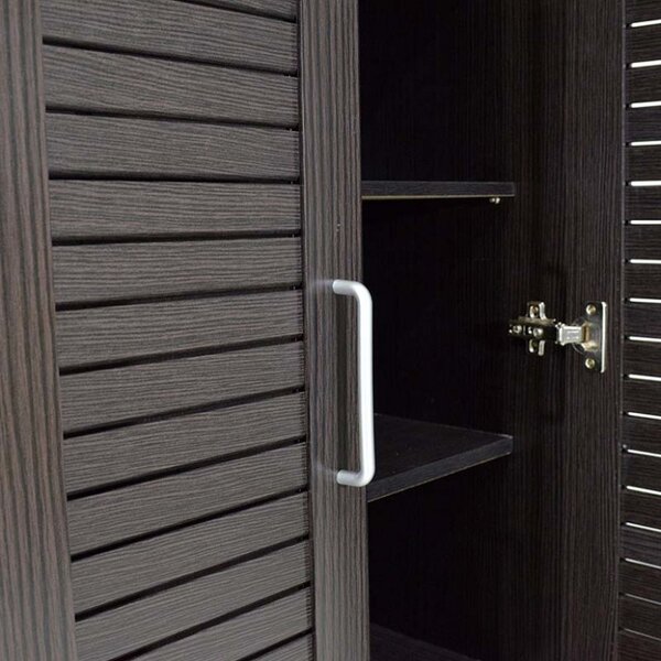 Шкаф за обувки Sante 21 чифта Wenge 60x37x183 см