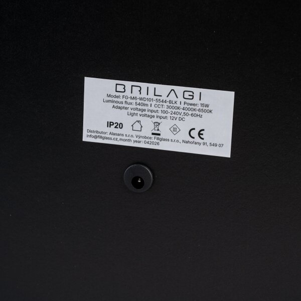 BRILAGI - LED димируемо огледало за грим CALIFORNIA LED/25W/230V 55x44 см бяло
