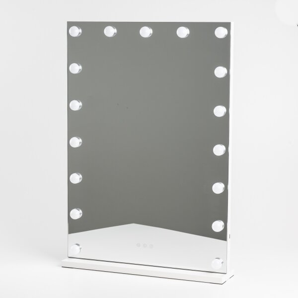 BRILAGI - Димируемо LED огледало за грим HOLLYWOOD LED/15W/230V 55x70 см бяло