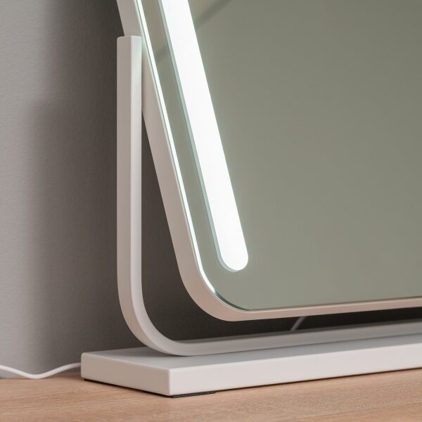 BRILAGI -LED огледало за грим CALIFORNIA с регулируема яркост LED/22W/230V 58x43 cm бяло