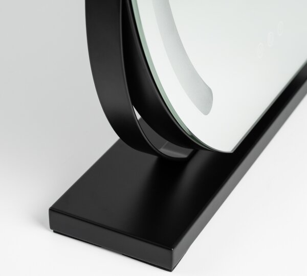 BRILAGI - Димируемо LED огледало за грим CALIFORNIA LED/14W/230V 44x40 cm черно