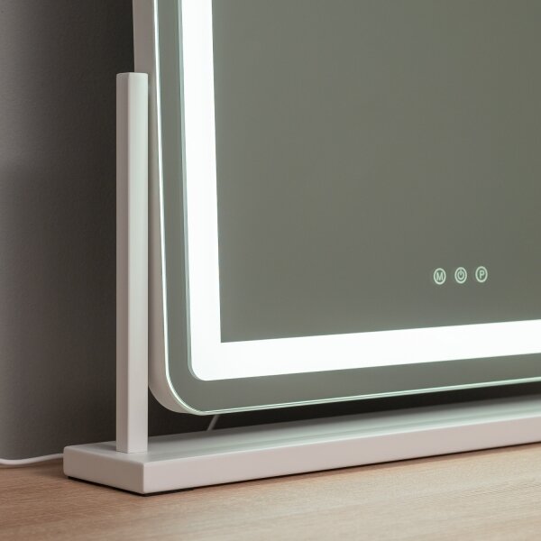 BRILAGI - LED димируемо огледало за грим CALIFORNIA LED/25W/230V 55x44 см бяло
