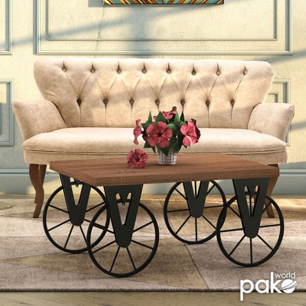 Масичка за кафе Bike Кафява 85x55x41 см