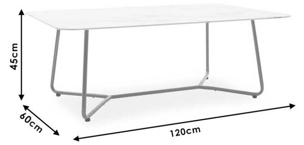 Масичка за кафе Париж Модел 120x80x45 см